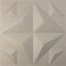 Ekena Millwork 19 5/8in. W x 19 5/8in. H Crystal EnduraWall Decorative 3D Wall Panel Covers 2.67 Sq. Ft. WP20X20CRCSV - alternate 1